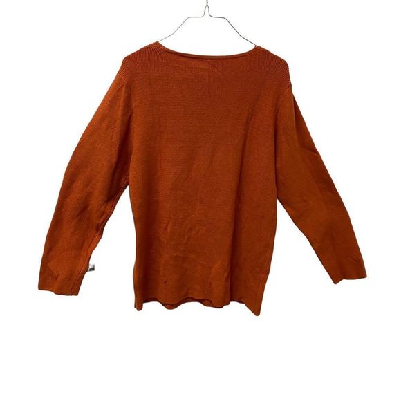 NWT burnt orange Raikamitu Sweater size small - Picture 2 of 4